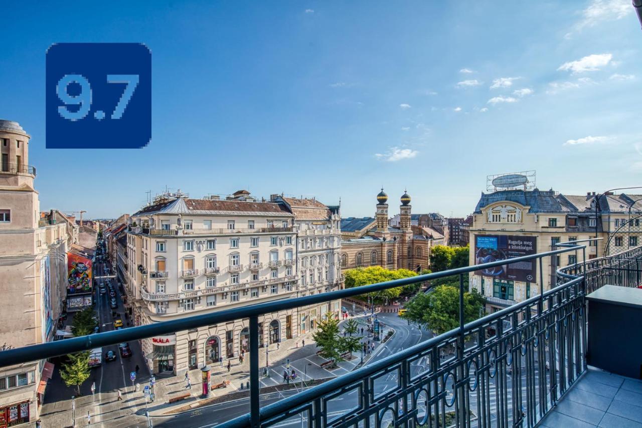 Panoramic Smart Penthouse Central View Of Grand Synagogue Apartment Budapest Exterior photo